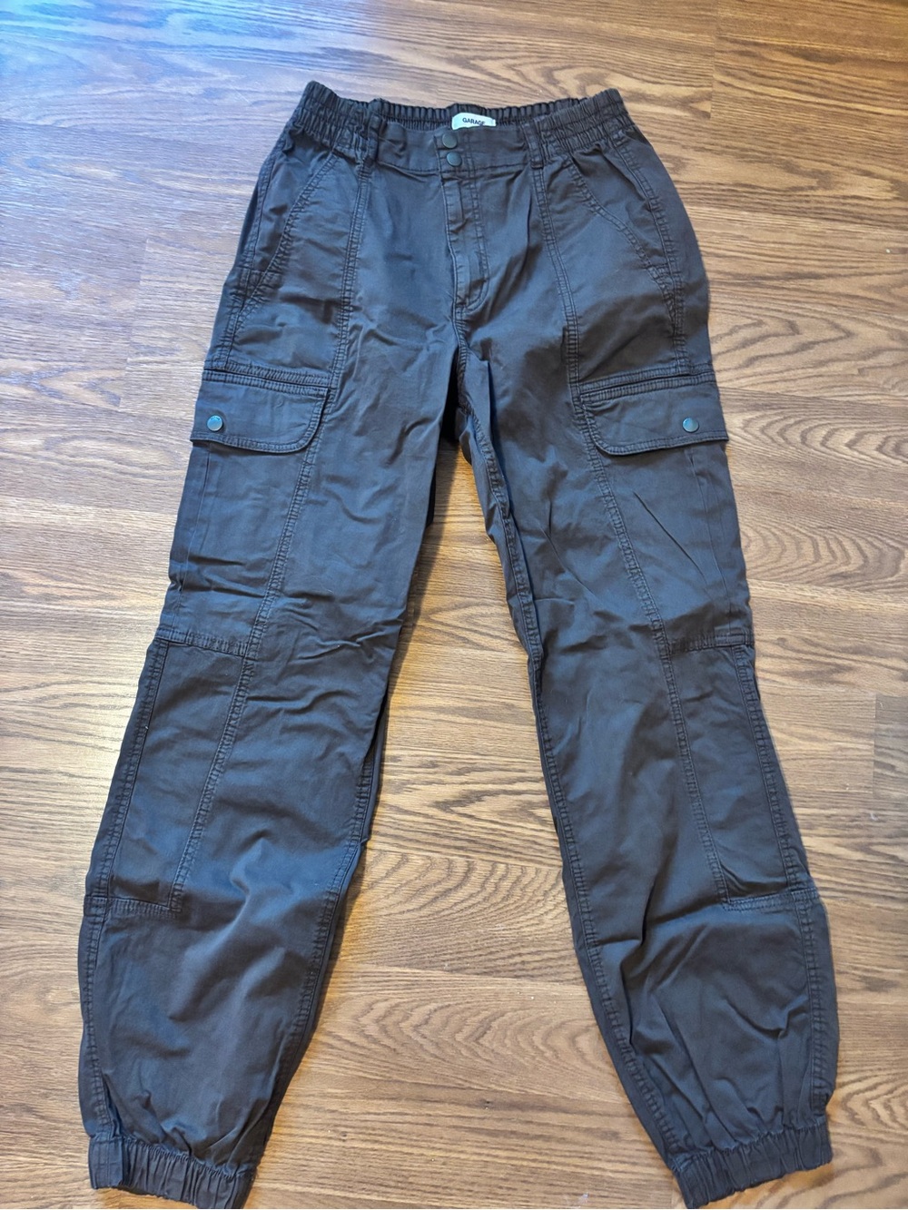 Women’s dark brown GARAGE cargo Pants
